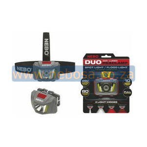 Ne6444 NEBO Grey Duo Headlamp Ne6444 NEBO Grey Duo Headlamp